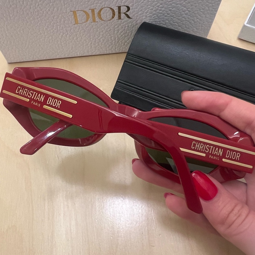 Christian Dior Sunglasses - Chic Red